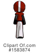 Black Design Mascot Clipart #1583874 by Leo Blanchette