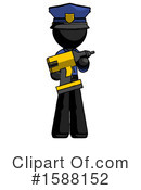 Black Design Mascot Clipart #1588152 by Leo Blanchette