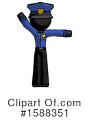 Black Design Mascot Clipart #1588351 by Leo Blanchette