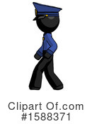 Black Design Mascot Clipart #1588371 by Leo Blanchette