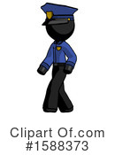 Black Design Mascot Clipart #1588373 by Leo Blanchette
