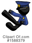 Black Design Mascot Clipart #1588379 by Leo Blanchette