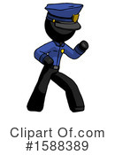 Black Design Mascot Clipart #1588389 by Leo Blanchette