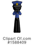 Black Design Mascot Clipart #1588409 by Leo Blanchette