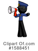Black Design Mascot Clipart #1588451 by Leo Blanchette