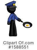 Black Design Mascot Clipart #1588551 by Leo Blanchette