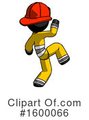 Black Design Mascot Clipart #1600066 by Leo Blanchette