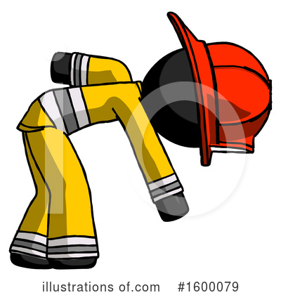 Royalty-Free (RF) Black Design Mascot Clipart Illustration by Leo Blanchette - Stock Sample #1600079