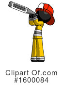 Black Design Mascot Clipart #1600084 by Leo Blanchette
