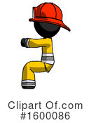 Black Design Mascot Clipart #1600086 by Leo Blanchette
