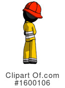 Black Design Mascot Clipart #1600106 by Leo Blanchette