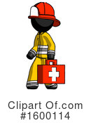 Black Design Mascot Clipart #1600114 by Leo Blanchette