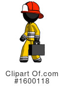 Black Design Mascot Clipart #1600118 by Leo Blanchette