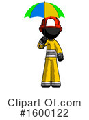 Black Design Mascot Clipart #1600122 by Leo Blanchette
