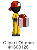 Black Design Mascot Clipart #1600126 by Leo Blanchette