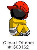 Black Design Mascot Clipart #1600162 by Leo Blanchette