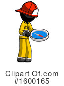 Black Design Mascot Clipart #1600165 by Leo Blanchette