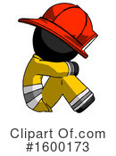 Black Design Mascot Clipart #1600173 by Leo Blanchette