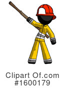 Black Design Mascot Clipart #1600179 by Leo Blanchette
