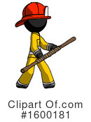 Black Design Mascot Clipart #1600181 by Leo Blanchette