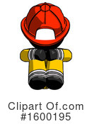 Black Design Mascot Clipart #1600195 by Leo Blanchette
