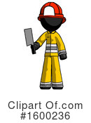 Black Design Mascot Clipart #1600236 by Leo Blanchette