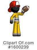 Black Design Mascot Clipart #1600239 by Leo Blanchette