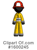 Black Design Mascot Clipart #1600245 by Leo Blanchette