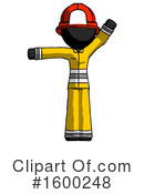 Black Design Mascot Clipart #1600248 by Leo Blanchette