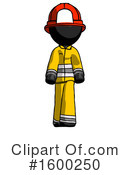 Black Design Mascot Clipart #1600250 by Leo Blanchette