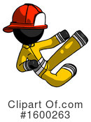 Black Design Mascot Clipart #1600263 by Leo Blanchette