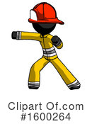 Black Design Mascot Clipart #1600264 by Leo Blanchette