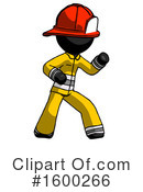 Black Design Mascot Clipart #1600266 by Leo Blanchette