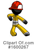 Black Design Mascot Clipart #1600267 by Leo Blanchette