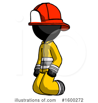 Royalty-Free (RF) Black Design Mascot Clipart Illustration by Leo Blanchette - Stock Sample #1600272
