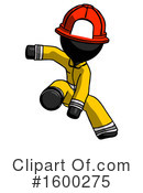 Black Design Mascot Clipart #1600275 by Leo Blanchette