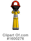 Black Design Mascot Clipart #1600276 by Leo Blanchette