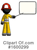 Black Design Mascot Clipart #1600299 by Leo Blanchette