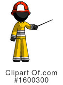 Black Design Mascot Clipart #1600300 by Leo Blanchette