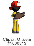 Black Design Mascot Clipart #1600313 by Leo Blanchette