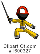 Black Design Mascot Clipart #1600327 by Leo Blanchette