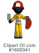 Black Design Mascot Clipart #1600341 by Leo Blanchette