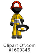 Black Design Mascot Clipart #1600346 by Leo Blanchette
