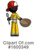 Black Design Mascot Clipart #1600349 by Leo Blanchette