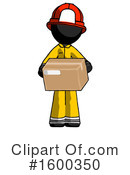 Black Design Mascot Clipart #1600350 by Leo Blanchette