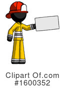 Black Design Mascot Clipart #1600352 by Leo Blanchette