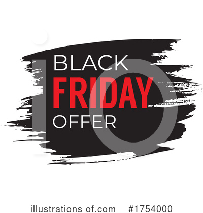Royalty-Free (RF) Black Friday Clipart Illustration by Vector Tradition SM - Stock Sample #1754000