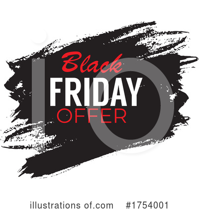 Black Friday Clipart #1754001 by Vector Tradition SM
