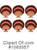 Black Girl Clipart #1083357 by Melisende Vector