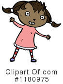 Black Girl Clipart #1180975 by lineartestpilot